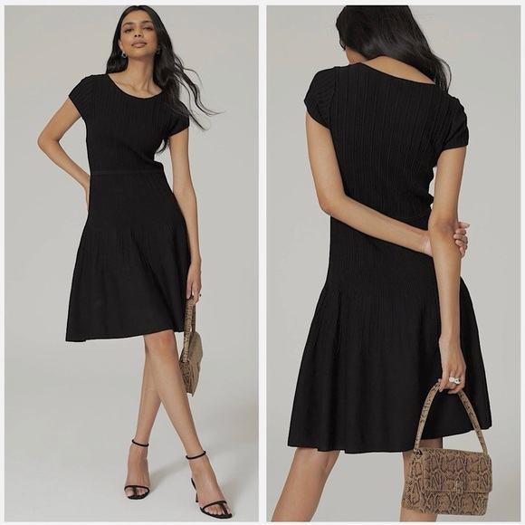 Club Monaco Rib Sweater Dress - Picture 4 of 7